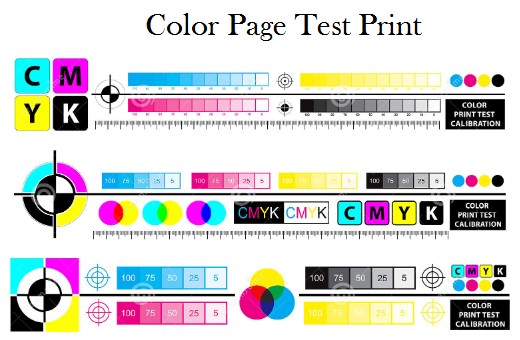 Color Page Test Print