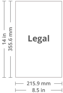 Legal Paper Size